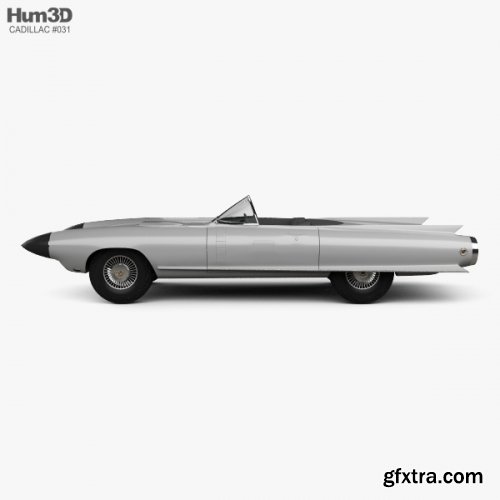 Cadillac Cyclone concept 1959 3D model