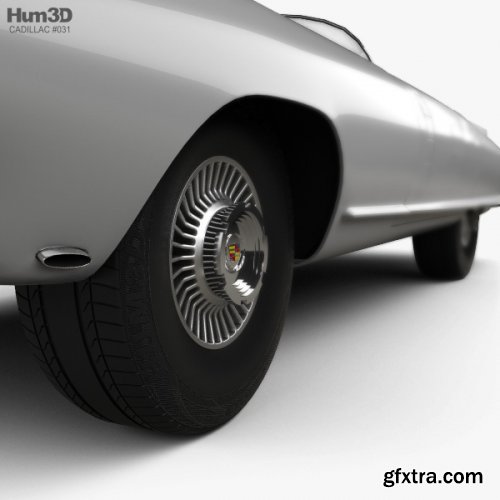 Cadillac Cyclone concept 1959 3D model