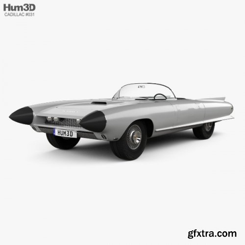 Cadillac Cyclone concept 1959 3D model