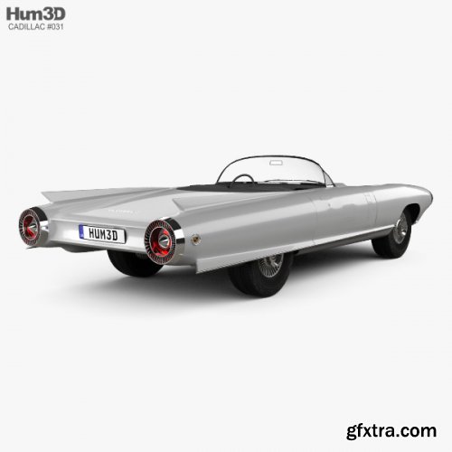 Cadillac Cyclone concept 1959 3D model