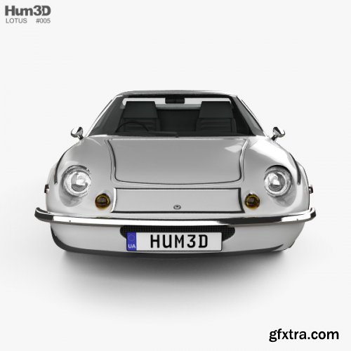 Lotus Europa 1973 3D model