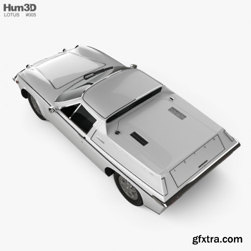 Lotus Europa 1973 3D model