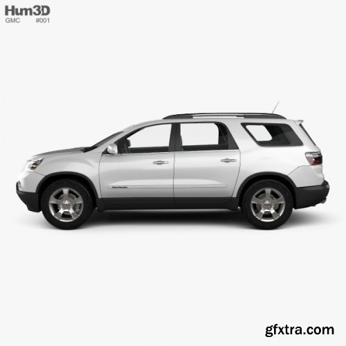 GMC Acadia 2011 3D model