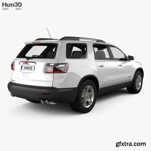 GMC Acadia 2011 3D model