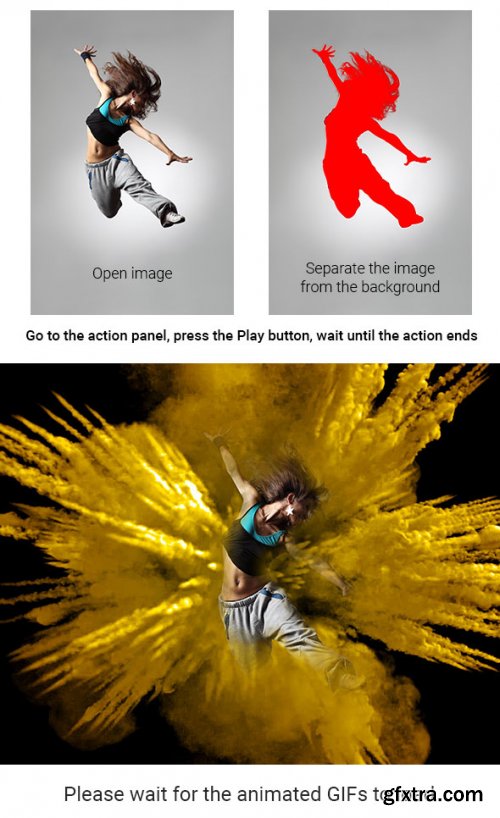 GraphicRiver - Sky Explosion Photoshop Action 24944107