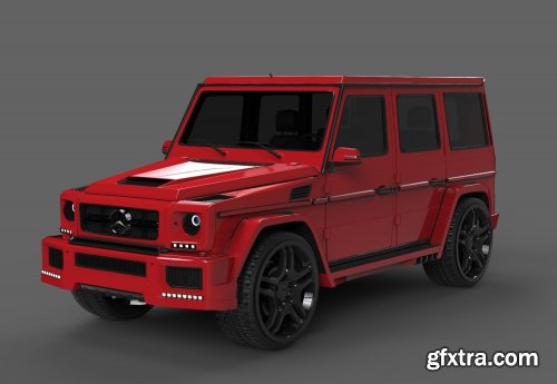 Mercedes Gelendwagen G63 3D model