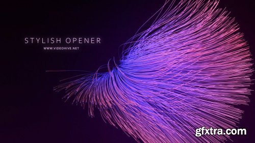 Videohive Stylish Lines Opener 24927223