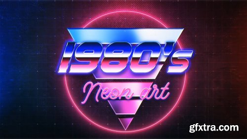 Videohive 1980s Logo Reveal Pack 25042251