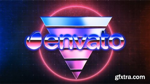 Videohive 1980s Logo Reveal Pack 25042251