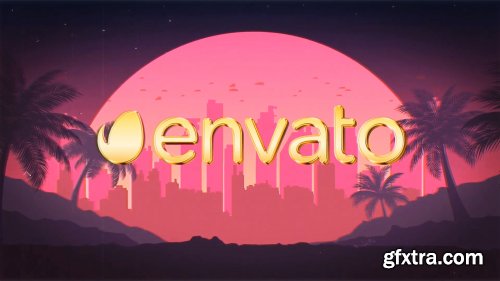 Videohive 1980s Logo Reveal Pack 25042251