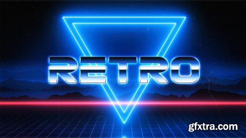 Videohive 1980s Logo Reveal Pack 25042251