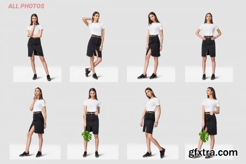 CreativeMarket - Female Dress Mockups 4392041