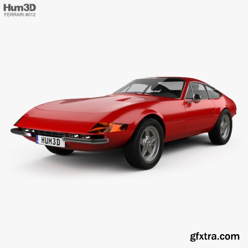 Ferrari 365 Daytona GTB/4 1968-1973 3D model