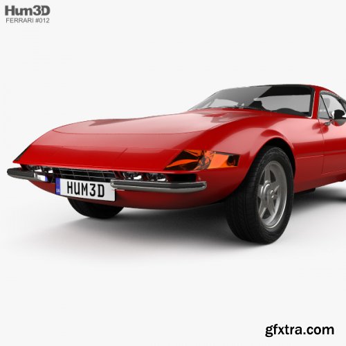 Ferrari 365 Daytona GTB/4 1968-1973 3D model