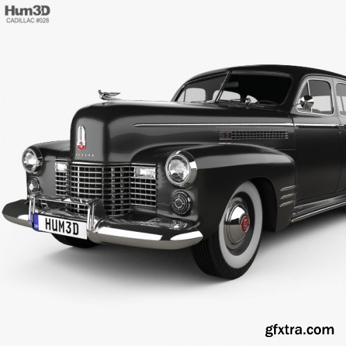 Cadillac Fleetwood 75 touring sedan 1941 3D model