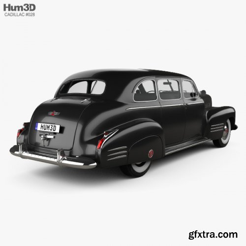 Cadillac Fleetwood 75 touring sedan 1941 3D model