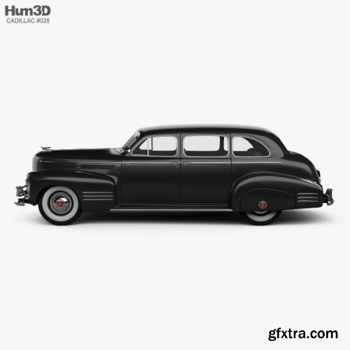 Cadillac Fleetwood 75 touring sedan 1941 3D model