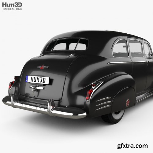 Cadillac Fleetwood 75 touring sedan 1941 3D model