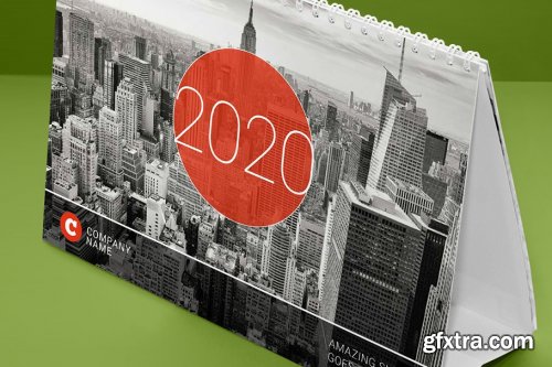 CreativeMarket - Desk Calendar 2020 (DC032-20) 4366907