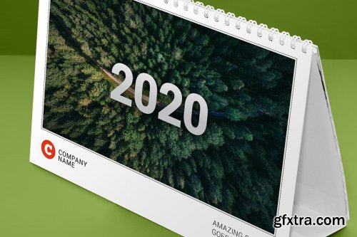 CreativeMarket - Desk Calendar 2020 (DC032-20) 4366907