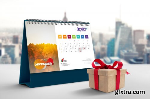 CreativeMarket - Wall & Desk Calendar 2020 4384979