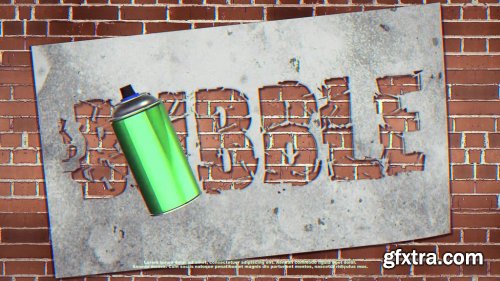 Videohive Graffiti Logo 25148751