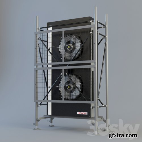 Hitachi Condenser 3D model