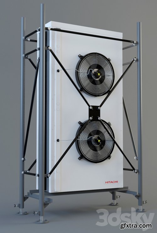 Hitachi Condenser 3D model