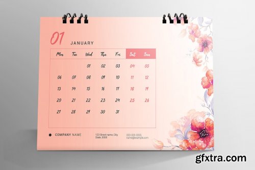 CreativeMarket - Desk Calendar Bundle 2020 4415865