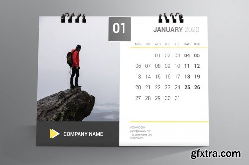 CreativeMarket - Desk Calendar Bundle 2020 4415976