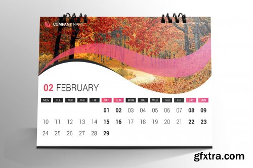 CreativeMarket - Desk Calendar Bundle 2020 4415976