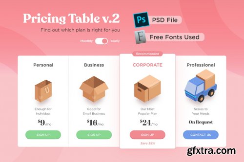 Pricing Table v.02