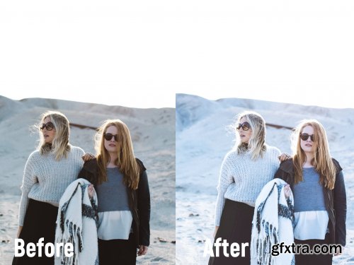 CreativeMarket - 5 Lightroom Presets, Winter Fashion 4356054