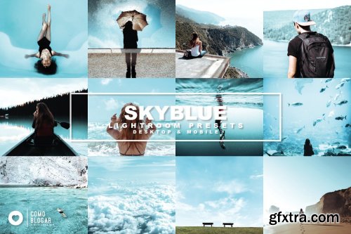 CreativeMarket - 64. SkyBlue 4355025