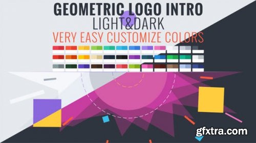 Videohive Geometric Logo Intro 10701281