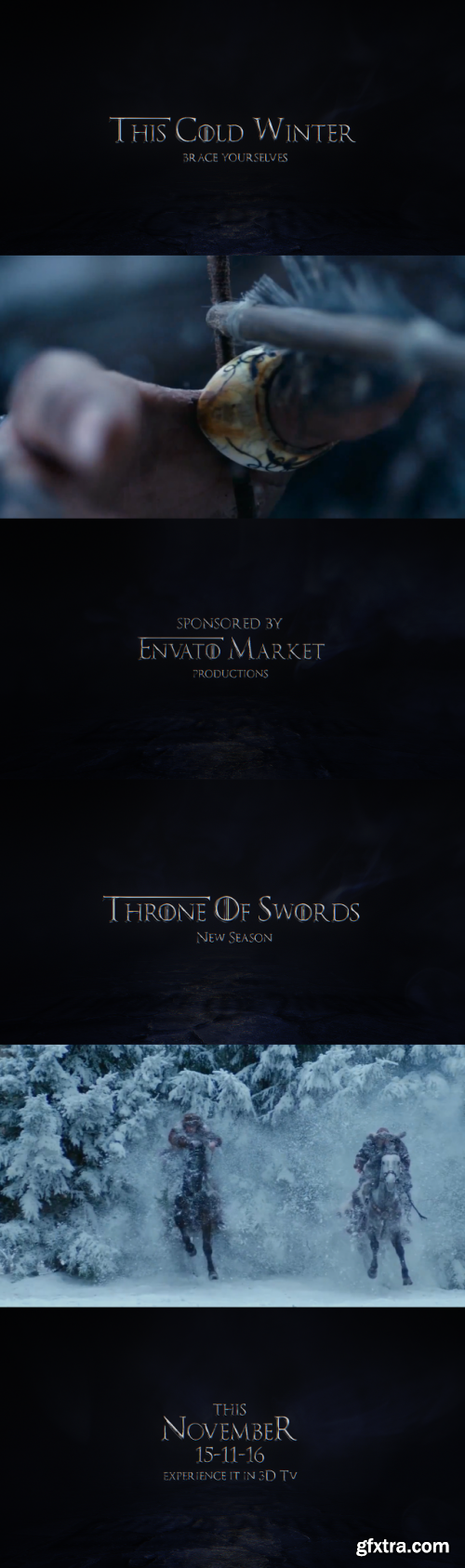 Videohive Medieval Cinematic Teaser Titles 18338875