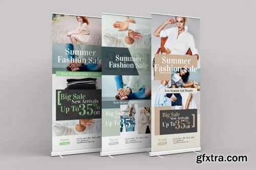 Fashion Roll Up Banner