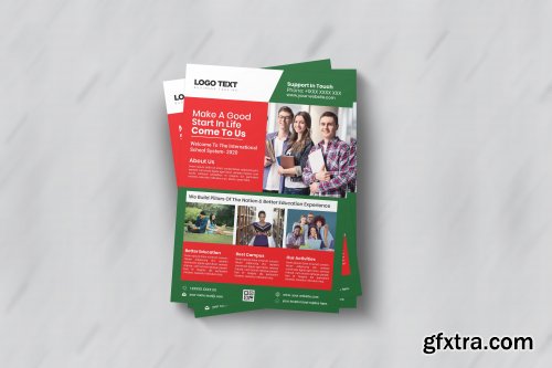 CreativeMarket - Admission Flyer Templates 4408325