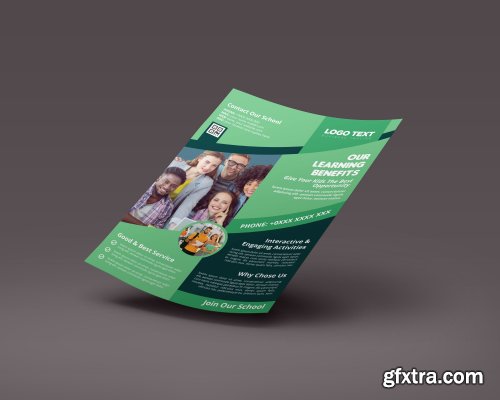 CreativeMarket - Admission Flyer Templates 4408346