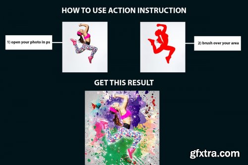 CreativeMarket - Color Blast Photoshop Action 4406654