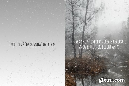 CreativeMarket - Realistic snow overlays 4405059