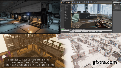 Unreal Engine 4 Marketplace - Dungeon Architect 4.23