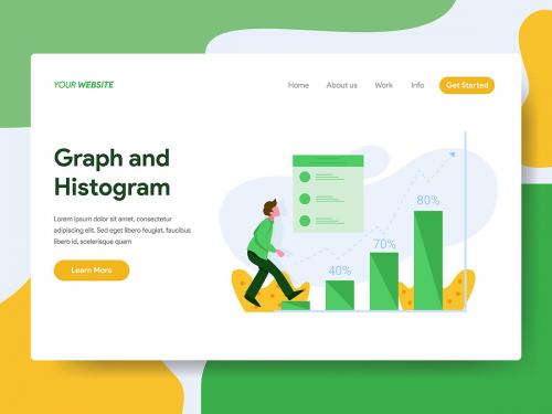 Graph and Histogram Illustration - graph-and-histogram-illustration