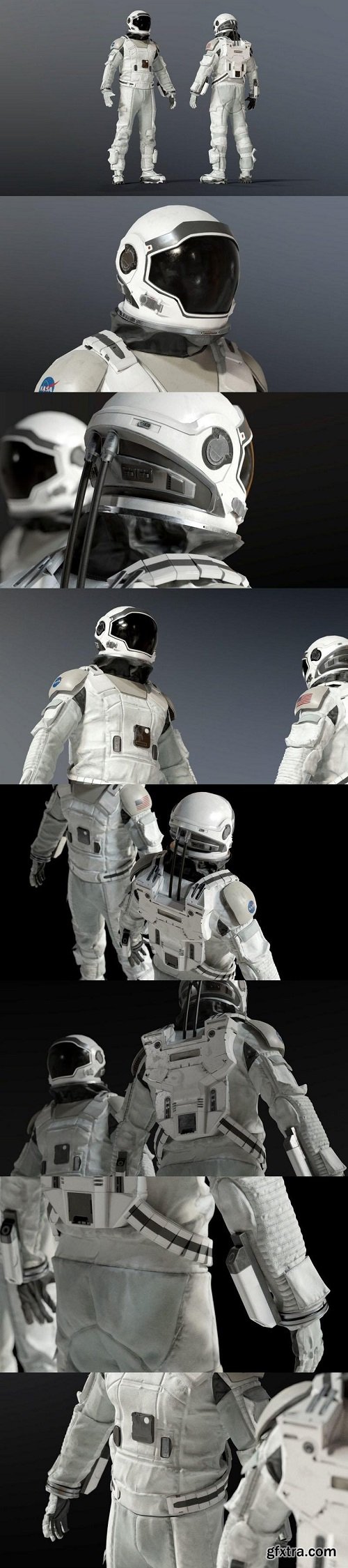 Cgtrader - SPACESUIT Interstellar 3D model