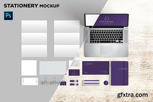 Brand Identity / Stationery Mockup 02