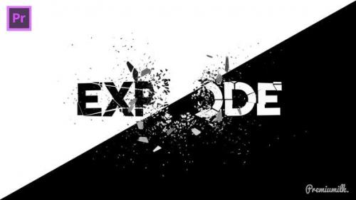 Videohive - Explode Essential Graphics | Mogrt