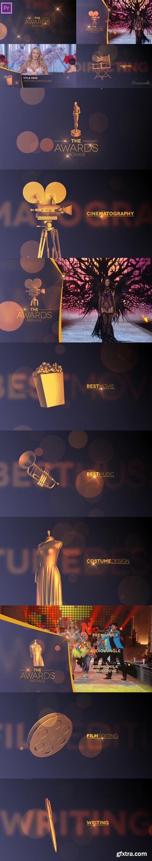 Videohive - The Awards Package Essential Graphics | Mogrt - 22846921