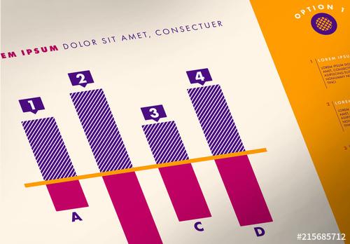 Infographic Layout with Bar Graph - 215685712 - 215685712