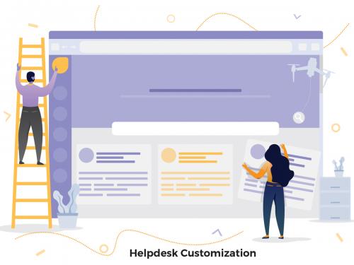 Helpdesk Customization Illustrations CRM - helpdesk-customization-illustrations-crm