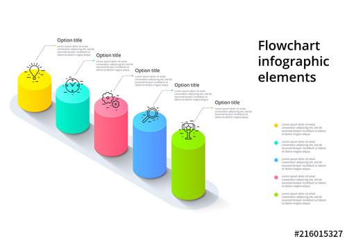 5-Step Infographic Layout - 216015327 - 216015327